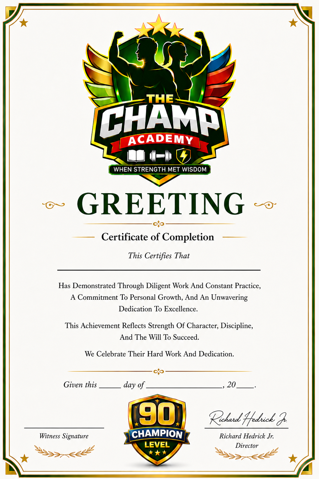 Champion Level Bundle